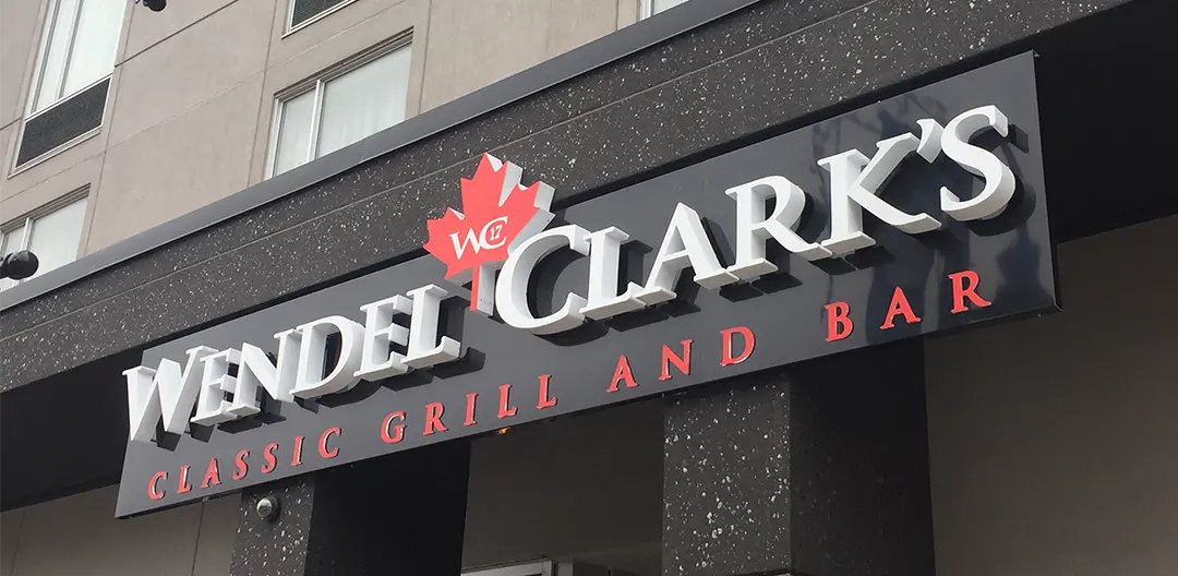 custom restaurant signage