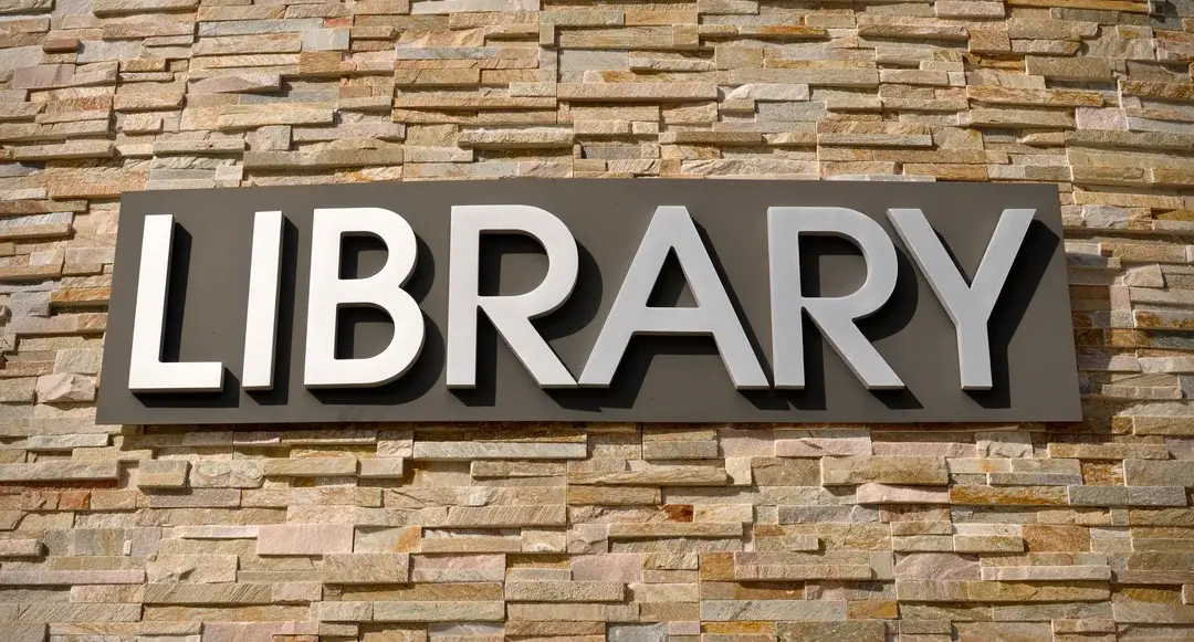 custom metal building sign