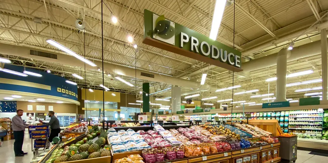 custom hanging product sign