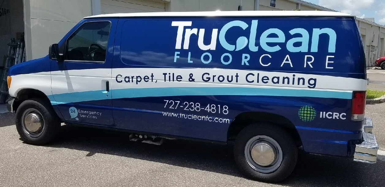 custom work truck wrap